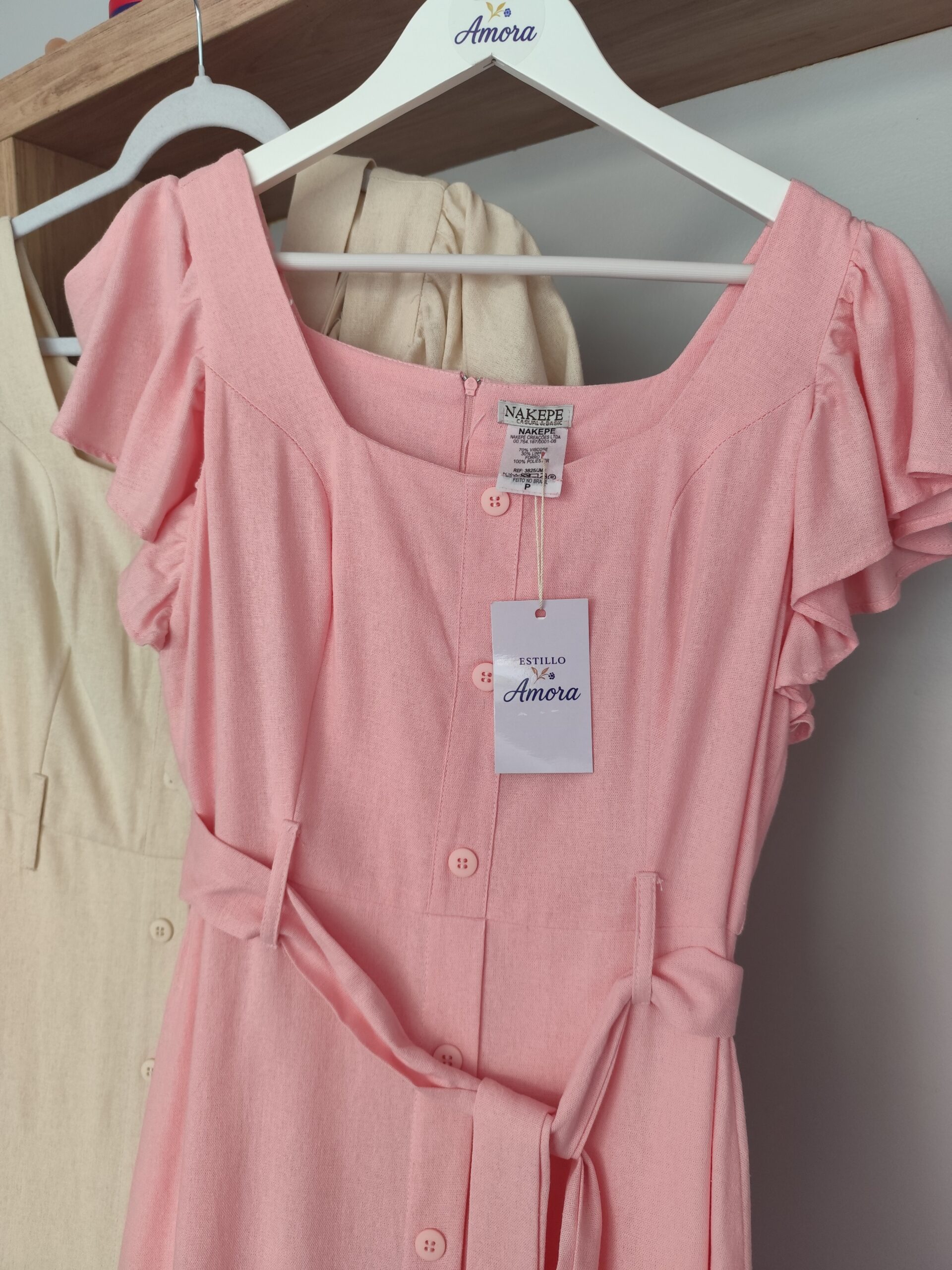 Vestido Suzete Rosa - Imagem 3