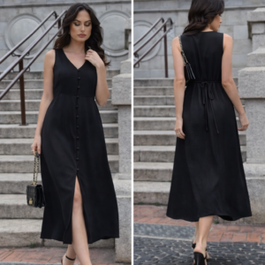 Vestido Simone Preto