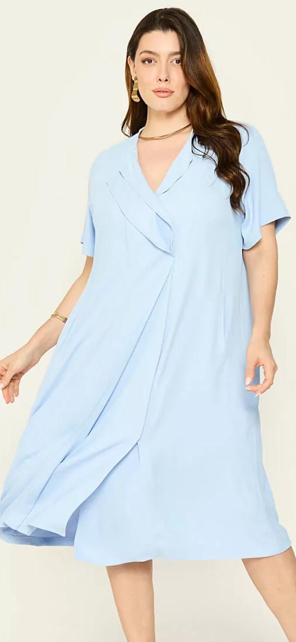 Vestido Diva Azul Claro