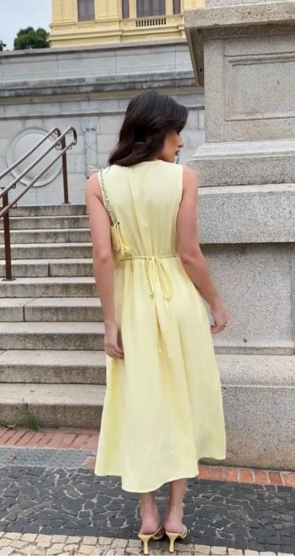 Vestido Simone Amarelo - Imagem 2
