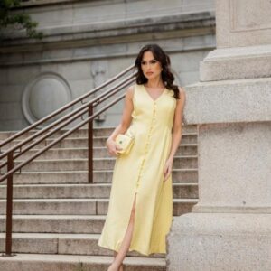 Vestido Simone Amarelo