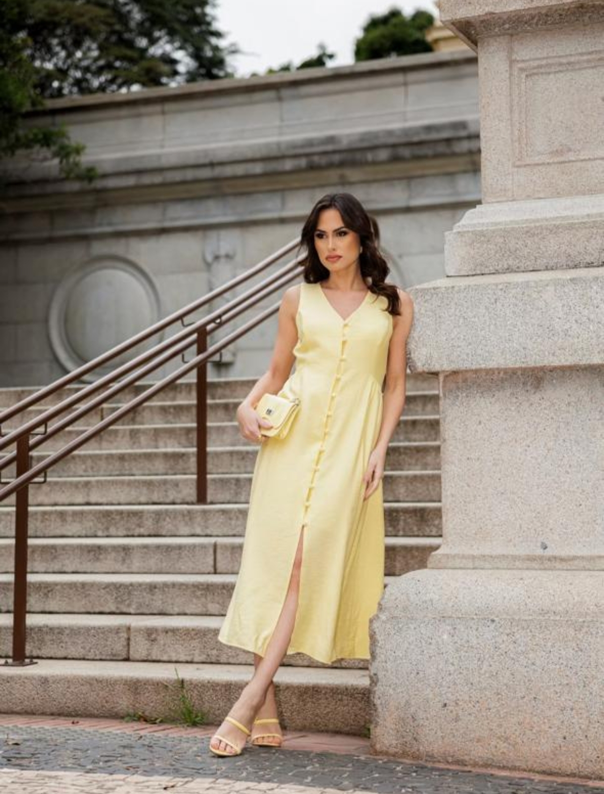 Vestido Simone Amarelo