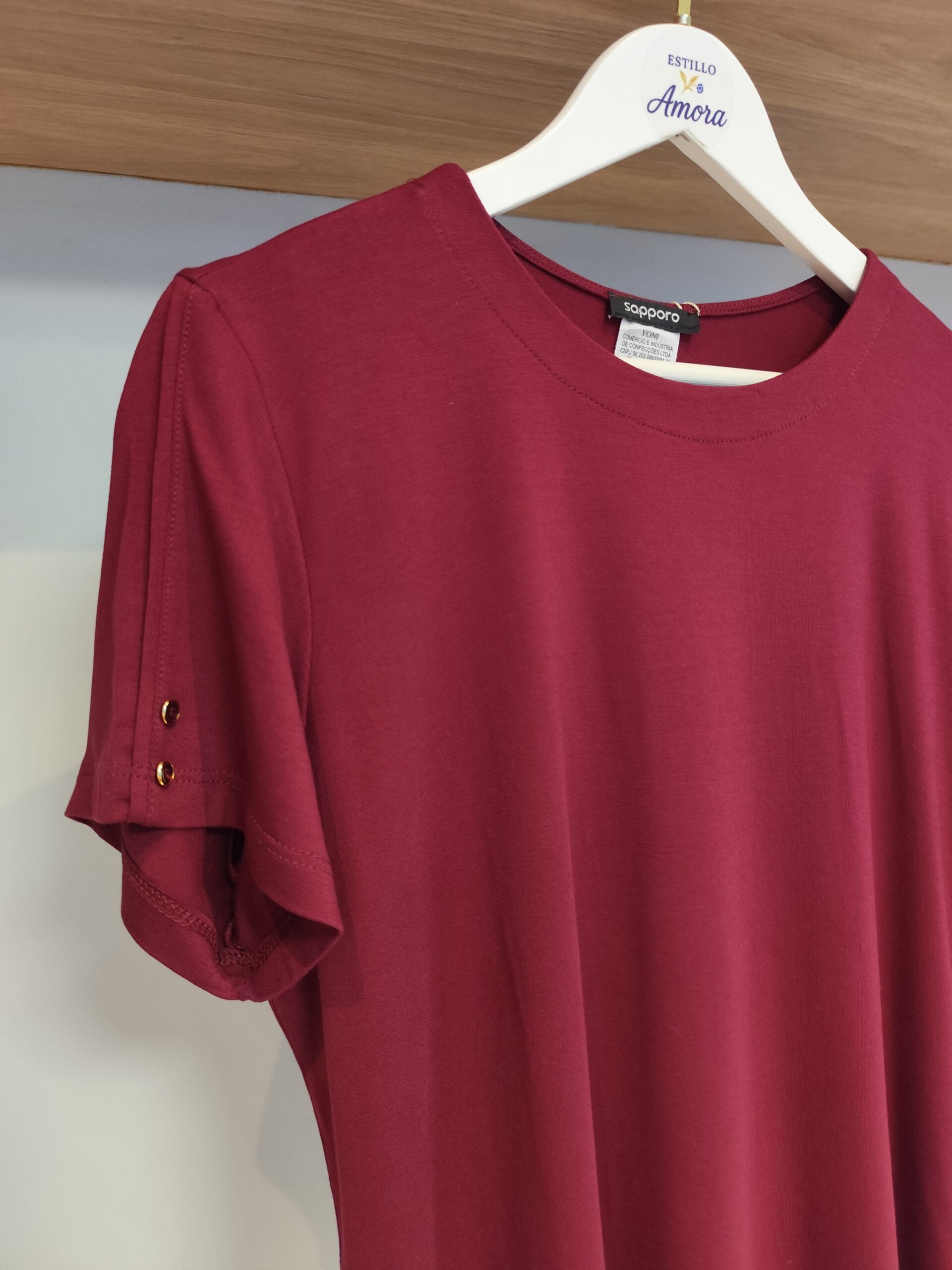 Camiseta Bordô - Imagem 2