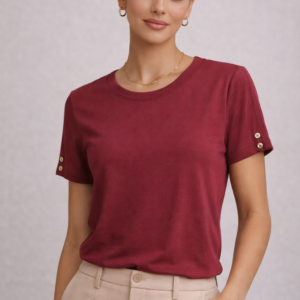Camiseta Bordô