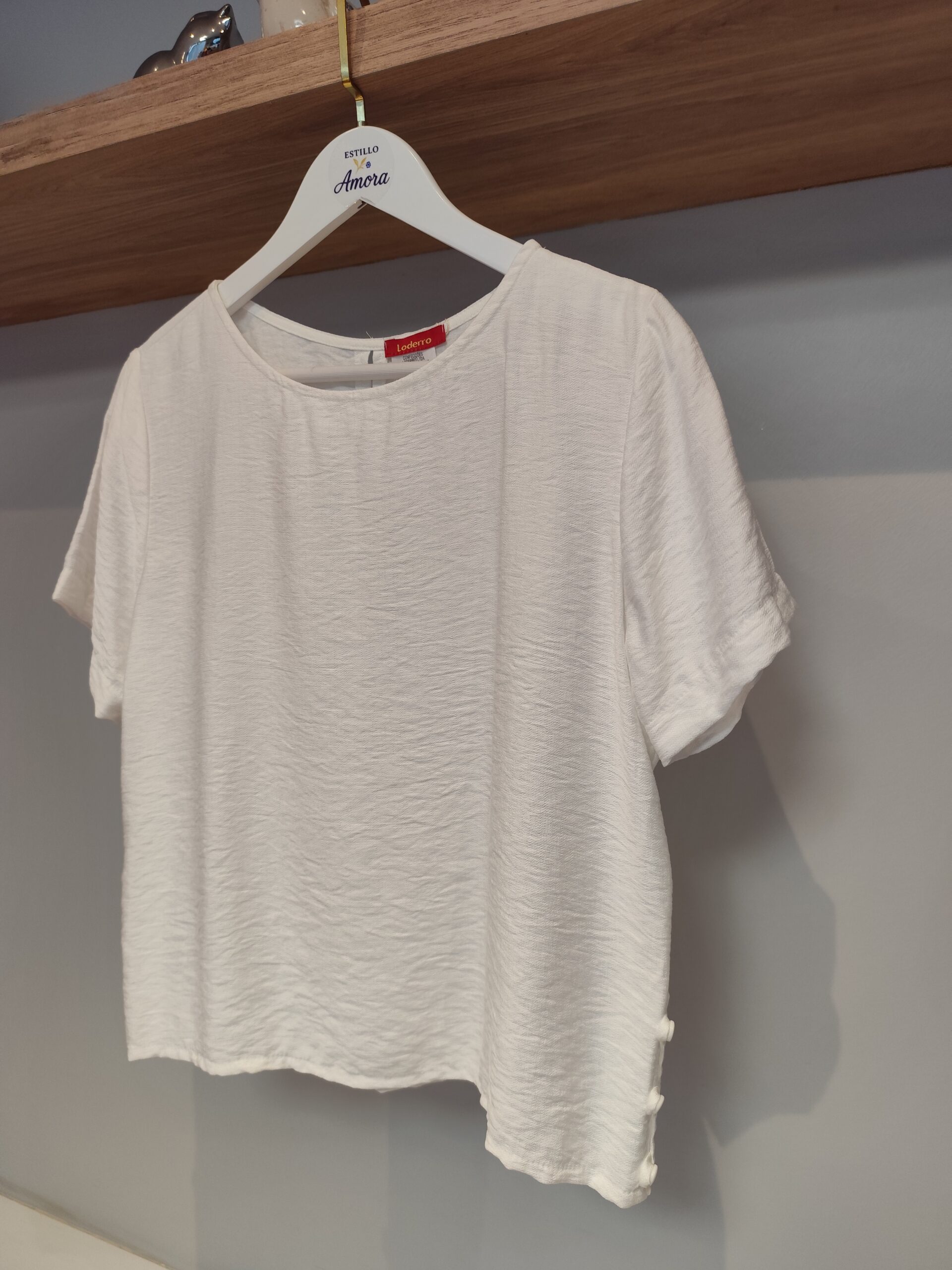 Blusa Branca Liz