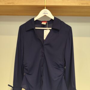 Camisa Charmosa Azul Marinho